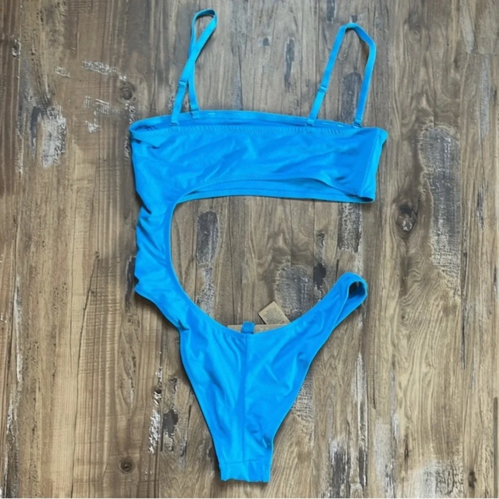 SKIMS Strapless Monokini NWT L
